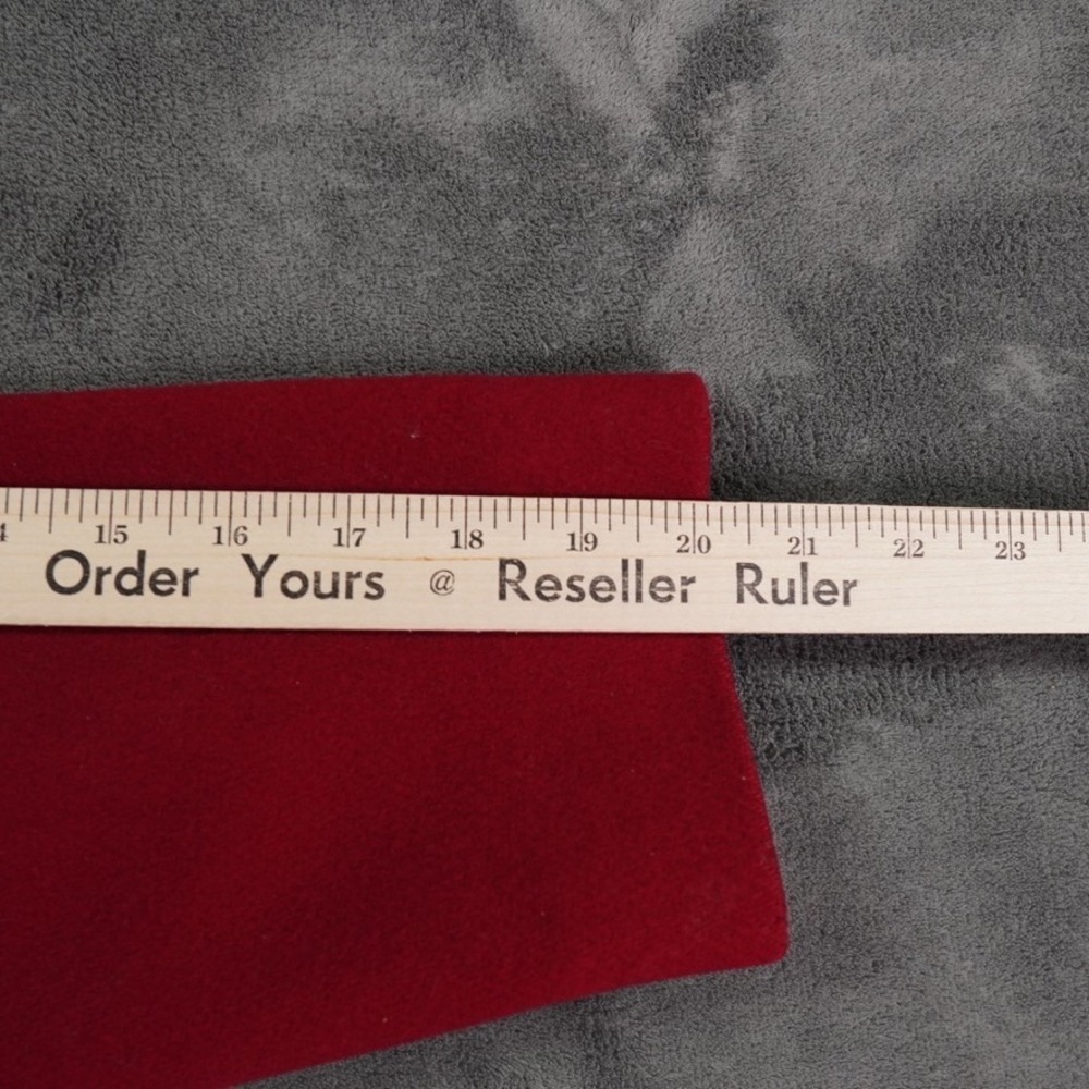 VTG‎ Talbots Wool Toggle Duffel Coat Womens 6 Red Petite Removable Hood Gorpcore - Picture 10 of 16